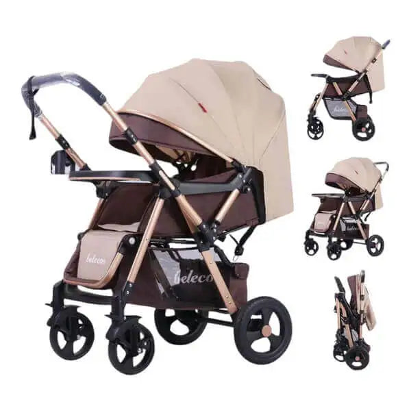 3 IN 1 Portable Baby Folding Pram