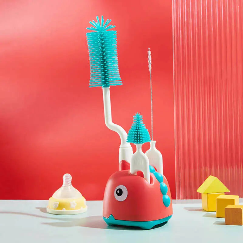 3pcs Set Baby Bottle Cleaning Brush