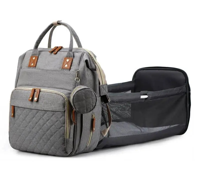 Multifunctional Baby Diaper Bag & Bed
