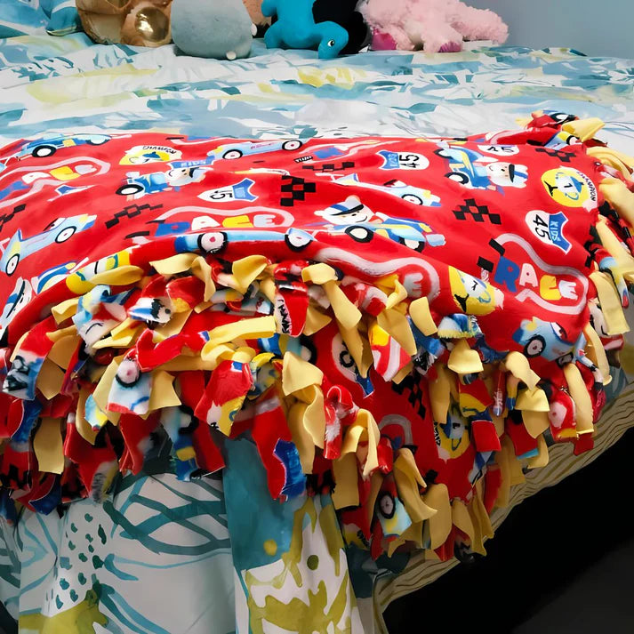 Red Racer Fleecy Blanket