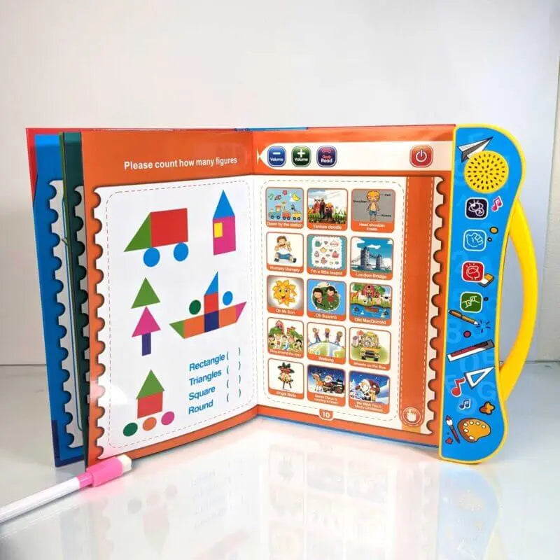 Kids Electronic Study Book for Intelligence Learning